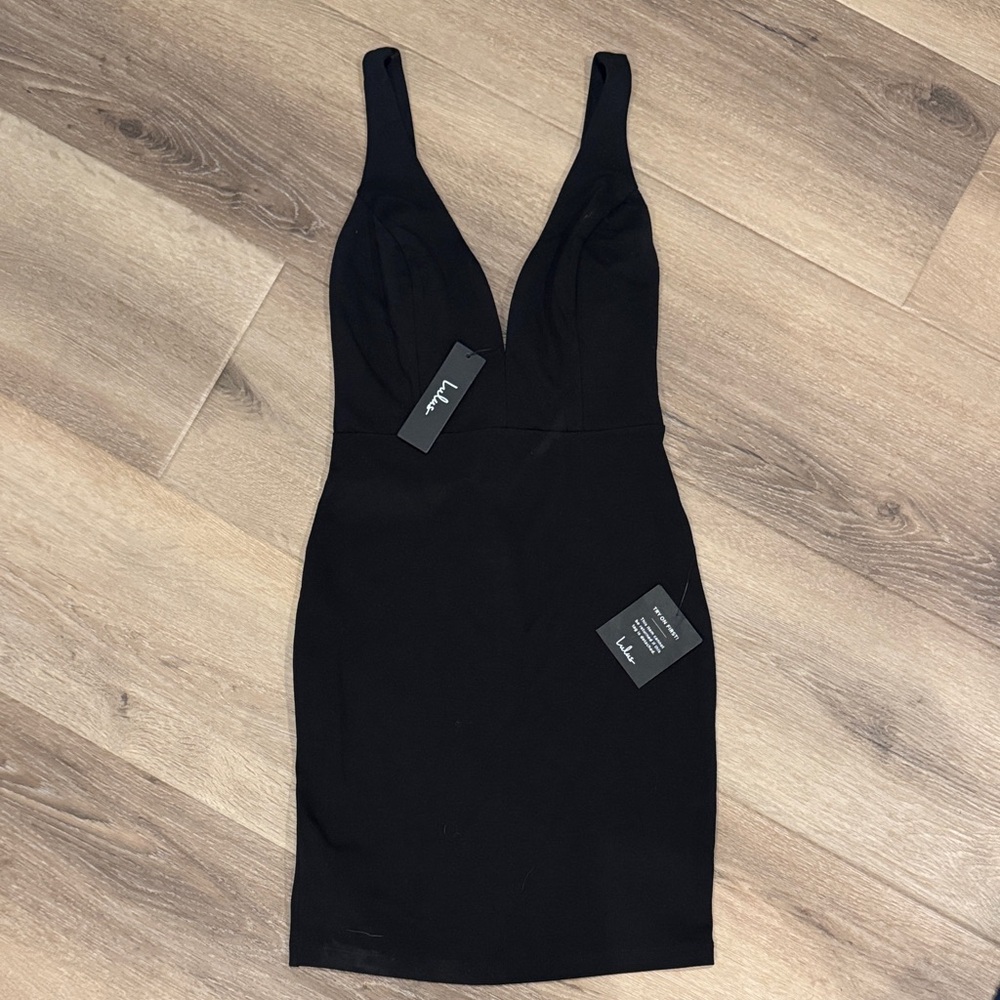 Lulu's Black Mini Dress XS
